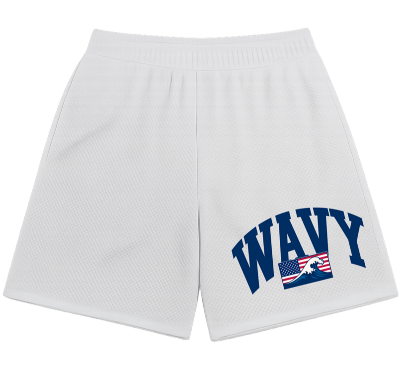 wavy-flag-mesh-shorts-white
