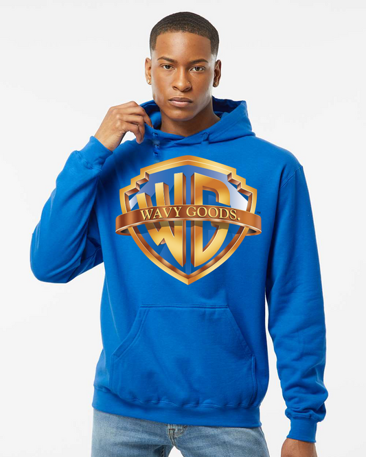 -Wavy Brothers Hoodie-Royal-